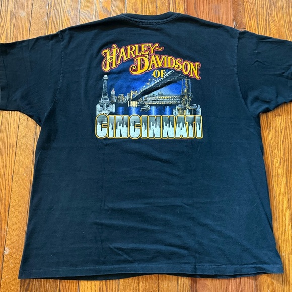 1988 Harley-Davidson Single Stitch Vintage Pocket T-Shirt - Picture 3 of 15